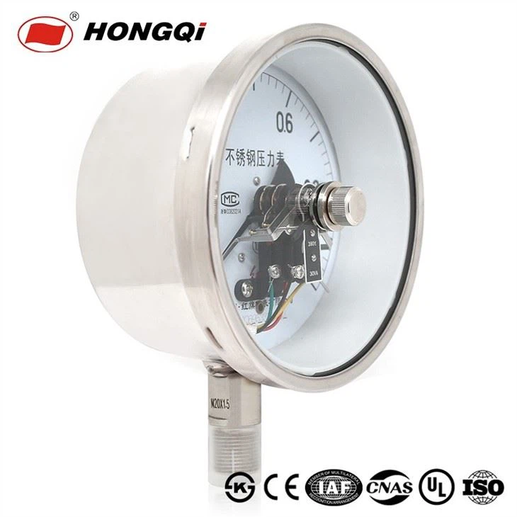 Dia150mm Stainless steel electric contact pressure gauge (1)