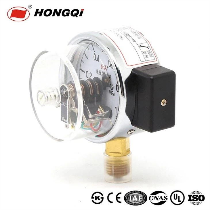 Dia60mm radial electric contact pressure gauge (2)