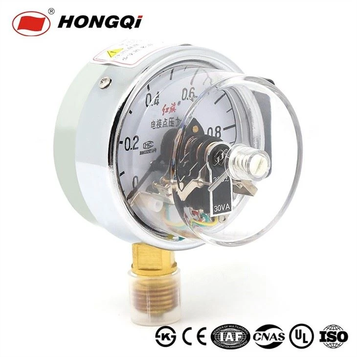 Dia60mm radial electric contact pressure gauge (1)